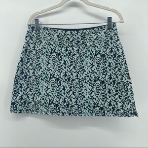 Tranquility Athletic‎ Skort Leaf Print Activewear Skirt  Shorts Liner Pickleball